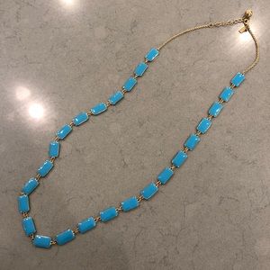 Kate Spade Turquoise and Gold Necklace